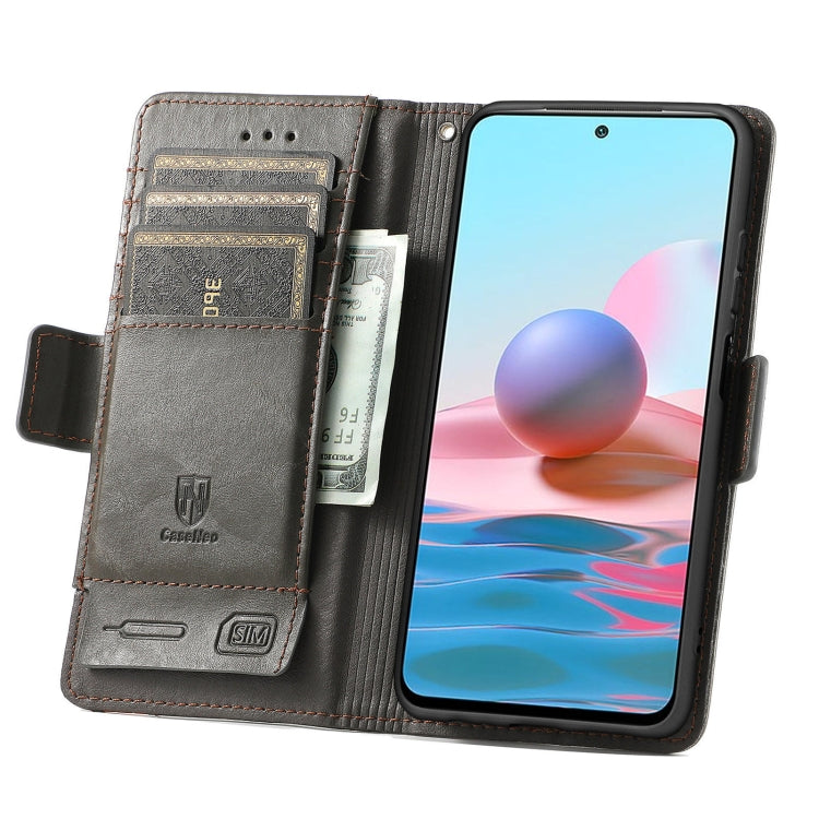 CaseNeo Business Splicing Dual Magnetic Buckle Horizontal Flip PU Leather Case with Holder & Card Slots & Wallet, For Xiaomi Redmi Note 10, For Xiaomi Redmi Note 10 5G, For Xiaomi Redmi 10, For Xiaomi Redmi K40 Gaming, For Samsung Galaxy A52 5G        ...