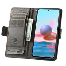 Load image into Gallery viewer, CaseNeo Business Splicing Dual Magnetic Buckle Horizontal Flip PU Leather Case with Holder &amp; Card Slots &amp; Wallet, For Xiaomi Redmi Note 10, For Xiaomi Redmi Note 10 5G, For Xiaomi Redmi 10, For Xiaomi Redmi K40 Gaming, For Samsung Galaxy A52 5G        ...