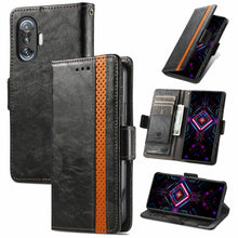 Load image into Gallery viewer, CaseNeo Business Splicing Dual Magnetic Buckle Horizontal Flip PU Leather Case with Holder &amp; Card Slots &amp; Wallet, For Xiaomi Redmi Note 10, For Xiaomi Redmi Note 10 5G, For Xiaomi Redmi 10, For Xiaomi Redmi K40 Gaming, For Samsung Galaxy A52 5G        ...