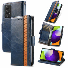 Load image into Gallery viewer, CaseNeo Business Splicing Dual Magnetic Buckle Horizontal Flip PU Leather Case with Holder &amp; Card Slots &amp; Wallet, For Xiaomi Redmi Note 10, For Xiaomi Redmi Note 10 5G, For Xiaomi Redmi 10, For Xiaomi Redmi K40 Gaming, For Samsung Galaxy A52 5G        ...