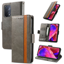 Load image into Gallery viewer, CaseNeo Business Splicing Dual Magnetic Buckle Horizontal Flip PU Leather Case with Holder &amp; Card Slots &amp; Wallet, For Xiaomi Redmi Note 10, For Xiaomi Redmi Note 10 5G, For Xiaomi Redmi 10, For Xiaomi Redmi K40 Gaming, For Samsung Galaxy A52 5G        ...