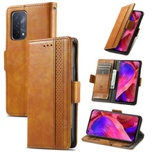 Load image into Gallery viewer, CaseNeo Business Splicing Dual Magnetic Buckle Horizontal Flip PU Leather Case with Holder &amp; Card Slots &amp; Wallet, For Xiaomi Redmi Note 10, For Xiaomi Redmi Note 10 5G, For Xiaomi Redmi 10, For Xiaomi Redmi K40 Gaming, For Samsung Galaxy A52 5G        ...