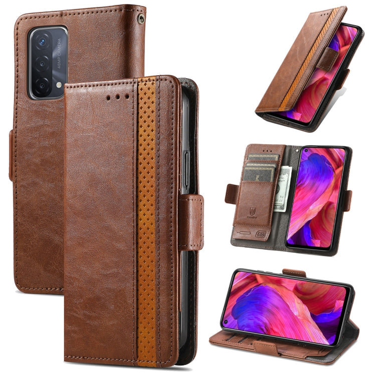 CaseNeo Business Splicing Dual Magnetic Buckle Horizontal Flip PU Leather Case with Holder & Card Slots & Wallet, For Xiaomi Redmi Note 10, For Xiaomi Redmi Note 10 5G, For Xiaomi Redmi 10, For Xiaomi Redmi K40 Gaming, For Samsung Galaxy A52 5G        ...