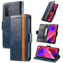 Load image into Gallery viewer, CaseNeo Business Splicing Dual Magnetic Buckle Horizontal Flip PU Leather Case with Holder &amp; Card Slots &amp; Wallet, For Xiaomi Redmi Note 10, For Xiaomi Redmi Note 10 5G, For Xiaomi Redmi 10, For Xiaomi Redmi K40 Gaming, For Samsung Galaxy A52 5G        ...