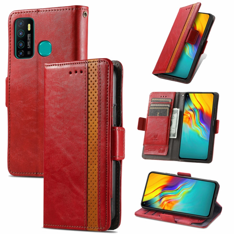 CaseNeo Business Splicing Dual Magnetic Buckle Horizontal Flip PU Leather Case with Holder & Card Slots & Wallet, For Xiaomi Redmi Note 10, For Xiaomi Redmi Note 10 5G, For Xiaomi Redmi 10, For Xiaomi Redmi K40 Gaming, For Samsung Galaxy A52 5G        ...