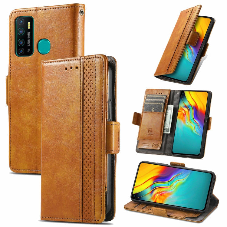CaseNeo Business Splicing Dual Magnetic Buckle Horizontal Flip PU Leather Case with Holder & Card Slots & Wallet, For Xiaomi Redmi Note 10, For Xiaomi Redmi Note 10 5G, For Xiaomi Redmi 10, For Xiaomi Redmi K40 Gaming, For Samsung Galaxy A52 5G        ...