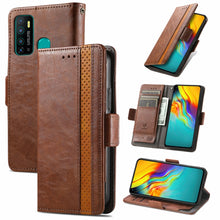Load image into Gallery viewer, CaseNeo Business Splicing Dual Magnetic Buckle Horizontal Flip PU Leather Case with Holder &amp; Card Slots &amp; Wallet, For Xiaomi Redmi Note 10, For Xiaomi Redmi Note 10 5G, For Xiaomi Redmi 10, For Xiaomi Redmi K40 Gaming, For Samsung Galaxy A52 5G        ...