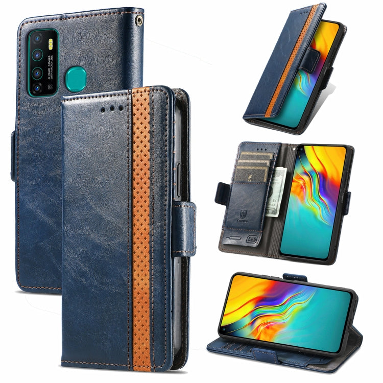 CaseNeo Business Splicing Dual Magnetic Buckle Horizontal Flip PU Leather Case with Holder & Card Slots & Wallet, For Xiaomi Redmi Note 10, For Xiaomi Redmi Note 10 5G, For Xiaomi Redmi 10, For Xiaomi Redmi K40 Gaming, For Samsung Galaxy A52 5G        ...