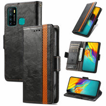 Load image into Gallery viewer, CaseNeo Business Splicing Dual Magnetic Buckle Horizontal Flip PU Leather Case with Holder &amp; Card Slots &amp; Wallet, For Xiaomi Redmi Note 10, For Xiaomi Redmi Note 10 5G, For Xiaomi Redmi 10, For Xiaomi Redmi K40 Gaming, For Samsung Galaxy A52 5G        ...