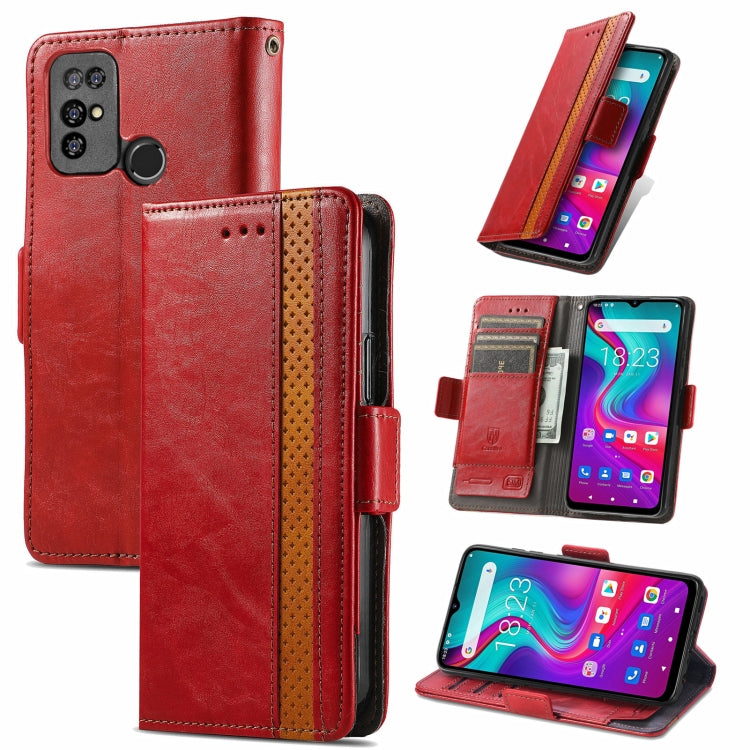 CaseNeo Business Splicing Dual Magnetic Buckle Horizontal Flip PU Leather Case with Holder & Card Slots & Wallet, For Doogee X96 Pro, For iPhone XR, For Xiaomi Redmi Note 10 JP Edition