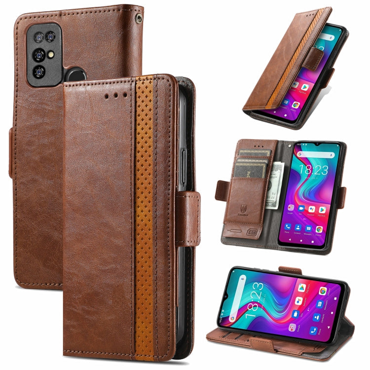 CaseNeo Business Splicing Dual Magnetic Buckle Horizontal Flip PU Leather Case with Holder & Card Slots & Wallet, For Doogee X96 Pro, For iPhone XR, For Xiaomi Redmi Note 10 JP Edition