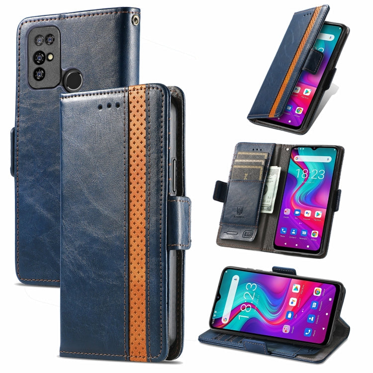 CaseNeo Business Splicing Dual Magnetic Buckle Horizontal Flip PU Leather Case with Holder & Card Slots & Wallet, For Doogee X96 Pro, For iPhone XR, For Xiaomi Redmi Note 10 JP Edition