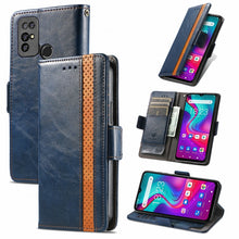 Load image into Gallery viewer, CaseNeo Business Splicing Dual Magnetic Buckle Horizontal Flip PU Leather Case with Holder &amp; Card Slots &amp; Wallet, For Doogee X96 Pro, For iPhone XR, For Xiaomi Redmi Note 10 JP Edition