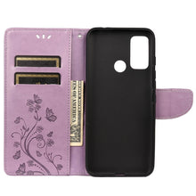 Load image into Gallery viewer, Butterfly Flower Pattern Horizontal Flip Leather Case with Holder &amp; Card Slots &amp; Wallet, For Wiko Power U30, For Xiaomi Redmi 10