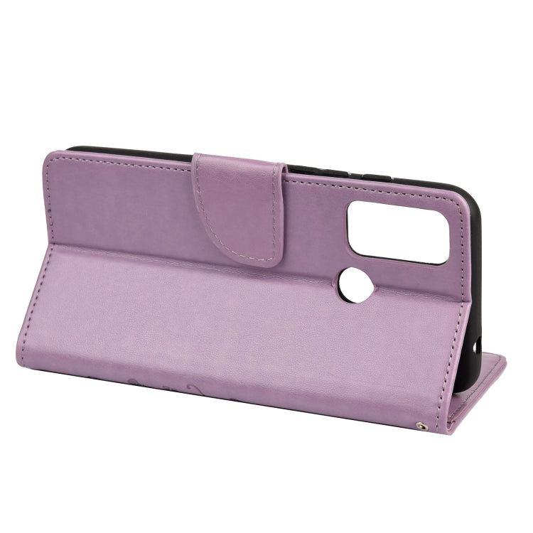 Butterfly Flower Pattern Horizontal Flip Leather Case with Holder & Card Slots & Wallet, For Wiko Power U30, For Xiaomi Redmi 10