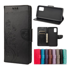 Load image into Gallery viewer, Butterfly Flower Pattern Horizontal Flip Leather Case with Holder &amp; Card Slots &amp; Wallet, For Wiko Power U30, For Xiaomi Redmi 10