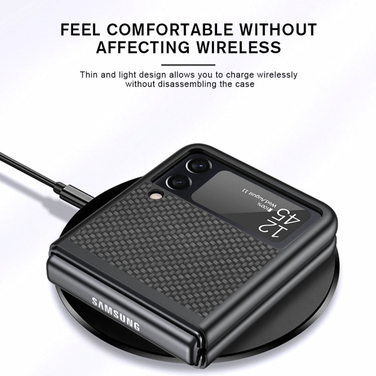 Cross Pattern Slim PC Protective Case, For Samsung Galaxy Z Flip3 5G, For Samsung Galaxy Z Fold3 5G