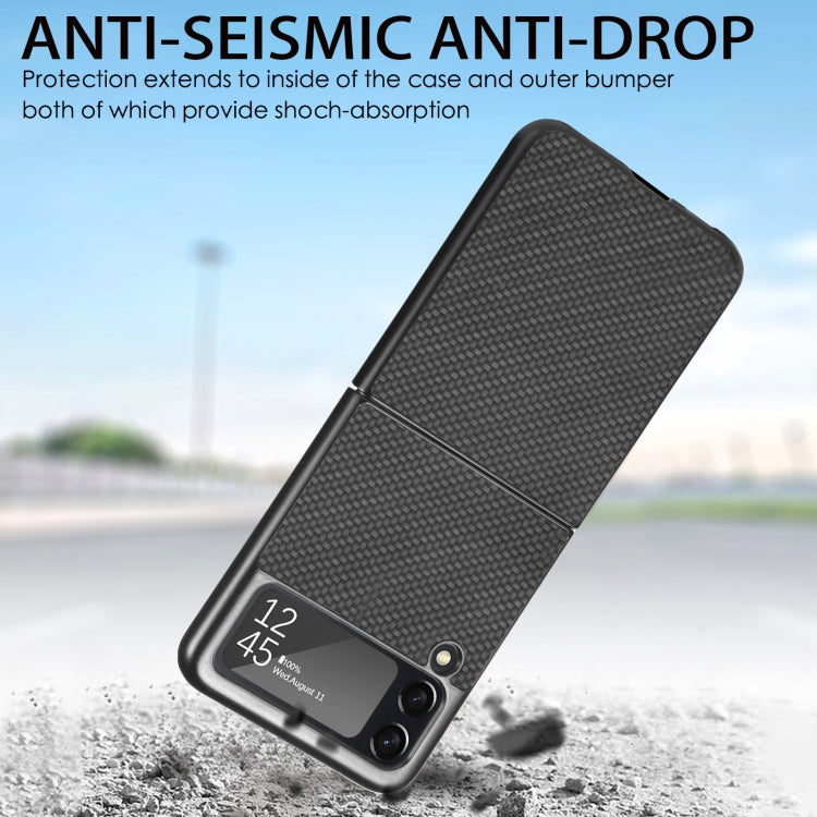 Cross Pattern Slim PC Protective Case, For Samsung Galaxy Z Flip3 5G, For Samsung Galaxy Z Fold3 5G