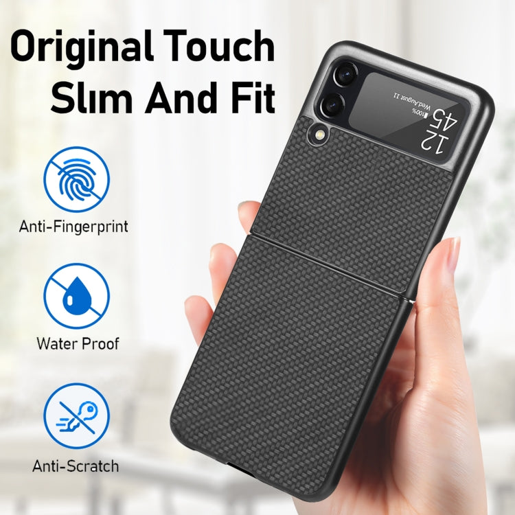 Cross Pattern Slim PC Protective Case, For Samsung Galaxy Z Flip3 5G, For Samsung Galaxy Z Fold3 5G