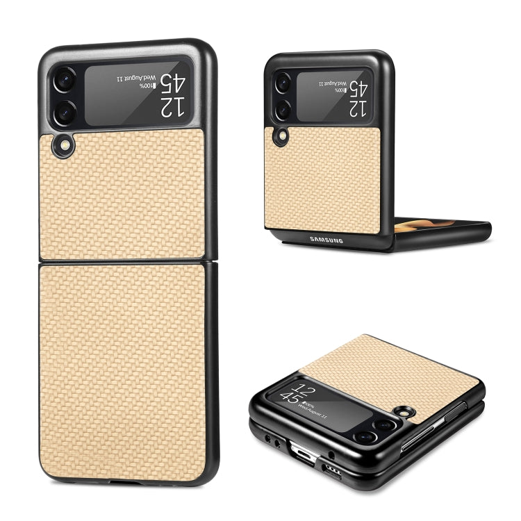 Cross Pattern Slim PC Protective Case, For Samsung Galaxy Z Flip3 5G, For Samsung Galaxy Z Fold3 5G