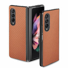 Load image into Gallery viewer, Cross Pattern Slim PC Protective Case, For Samsung Galaxy Z Flip3 5G, For Samsung Galaxy Z Fold3 5G