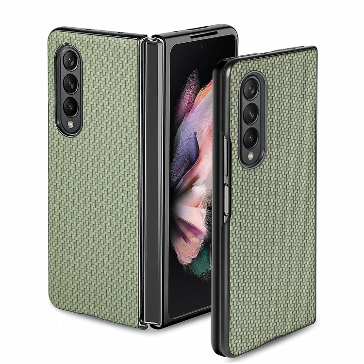 Cross Pattern Slim PC Protective Case, For Samsung Galaxy Z Flip3 5G, For Samsung Galaxy Z Fold3 5G
