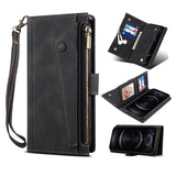 Retro Frosted Horizontal Flip Leather Case with Holder & Card Slot & Wallet & Zipper Pocket & Lanyard, For iPhone 13 Pro Max, For iPhone 13 Pro, For iPhone 13, For iPhone 13 mini, For iPhone 12 Pro Max, For iPhone 12 Pro, For iPhone 12, For iPhone 12 m...