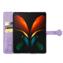 Load image into Gallery viewer, Lovely Cat and Dog Embossing Pattern Horizontal Flip Leather Case , with Holder &amp; Card Slots &amp; Wallet, For Samsung Galaxy Z Fold3 5G