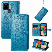 Load image into Gallery viewer, Lovely Cat and Dog Embossing Pattern Horizontal Flip Leather Case , with Holder &amp; Card Slots &amp; Wallet &amp; Cartoon Clasp &amp; Lanyard, For Google Pixel 5a 5G, For LG Velvet 2 Pro, For Motorola Edge 20 Pro, For OPPO Reno6 Z, For OPPO Realme C20               ...