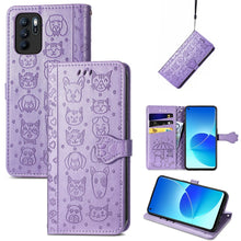 Load image into Gallery viewer, Lovely Cat and Dog Embossing Pattern Horizontal Flip Leather Case , with Holder &amp; Card Slots &amp; Wallet &amp; Cartoon Clasp &amp; Lanyard, For Google Pixel 5a 5G, For LG Velvet 2 Pro, For Motorola Edge 20 Pro, For OPPO Reno6 Z, For OPPO Realme C20               ...