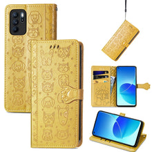 Load image into Gallery viewer, Lovely Cat and Dog Embossing Pattern Horizontal Flip Leather Case , with Holder &amp; Card Slots &amp; Wallet &amp; Cartoon Clasp &amp; Lanyard, For Google Pixel 5a 5G, For LG Velvet 2 Pro, For Motorola Edge 20 Pro, For OPPO Reno6 Z, For OPPO Realme C20               ...