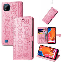 Load image into Gallery viewer, Lovely Cat and Dog Embossing Pattern Horizontal Flip Leather Case , with Holder &amp; Card Slots &amp; Wallet &amp; Cartoon Clasp &amp; Lanyard, For Google Pixel 5a 5G, For LG Velvet 2 Pro, For Motorola Edge 20 Pro, For OPPO Reno6 Z, For OPPO Realme C20               ...