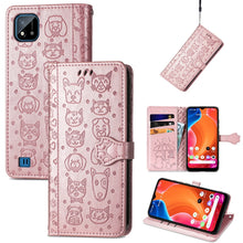 Load image into Gallery viewer, Lovely Cat and Dog Embossing Pattern Horizontal Flip Leather Case , with Holder &amp; Card Slots &amp; Wallet &amp; Cartoon Clasp &amp; Lanyard, For Google Pixel 5a 5G, For LG Velvet 2 Pro, For Motorola Edge 20 Pro, For OPPO Reno6 Z, For OPPO Realme C20               ...
