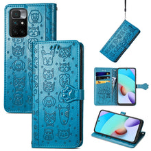 Load image into Gallery viewer, Lovely Cat and Dog Embossing Pattern Horizontal Flip Leather Case , with Holder &amp; Card Slots &amp; Wallet &amp; Cartoon Clasp &amp; Lanyard, For Google Pixel 5a 5G, For LG Velvet 2 Pro, For Motorola Edge 20 Pro, For OPPO Reno6 Z, For OPPO Realme C20               ...