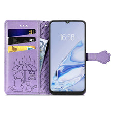 Load image into Gallery viewer, Lovely Cat and Dog Embossing Pattern Horizontal Flip Leather Case , with Holder &amp; Card Slots &amp; Wallet &amp; Cartoon Clasp &amp; Lanyard, For CUBOT Note 20, For Oukitel C21, For OnePlus Nord 2 5G