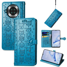 Load image into Gallery viewer, Lovely Cat and Dog Embossing Pattern Horizontal Flip Leather Case , with Holder &amp; Card Slots &amp; Wallet &amp; Cartoon Clasp &amp; Lanyard, For CUBOT Note 20, For Oukitel C21, For OnePlus Nord 2 5G