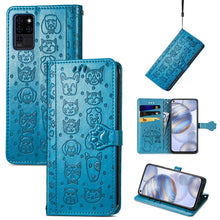 Load image into Gallery viewer, Lovely Cat and Dog Embossing Pattern Horizontal Flip Leather Case , with Holder &amp; Card Slots &amp; Wallet &amp; Cartoon Clasp &amp; Lanyard, For CUBOT Note 20, For Oukitel C21, For OnePlus Nord 2 5G