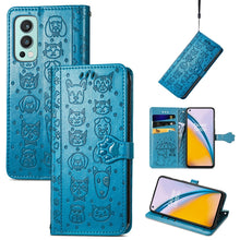 Load image into Gallery viewer, Lovely Cat and Dog Embossing Pattern Horizontal Flip Leather Case , with Holder &amp; Card Slots &amp; Wallet &amp; Cartoon Clasp &amp; Lanyard, For CUBOT Note 20, For Oukitel C21, For OnePlus Nord 2 5G