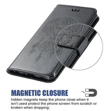 Load image into Gallery viewer, Wind Chime Owl Embossing Pattern Horizontal Flip Leather Case with Holder &amp; Card Slots &amp; Wallet, For iPhone 13 Pro Max, For iPhone 13 Pro, For iPhone 13