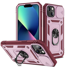 Load image into Gallery viewer, Sliding Camera Cover Design TPU + PC Protective Case with 360 Degree Rotating Holder &amp; Card Slot, For iPhone 13 mini, For iPhone 13, For iPhone 13 Pro, For iPhone 13 Pro Max