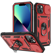 Load image into Gallery viewer, Sliding Camera Cover Design TPU + PC Protective Case with 360 Degree Rotating Holder &amp; Card Slot, For iPhone 13 mini, For iPhone 13, For iPhone 13 Pro, For iPhone 13 Pro Max
