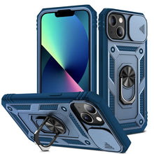 Load image into Gallery viewer, Sliding Camera Cover Design TPU + PC Protective Case with 360 Degree Rotating Holder &amp; Card Slot, For iPhone 13 mini, For iPhone 13, For iPhone 13 Pro, For iPhone 13 Pro Max