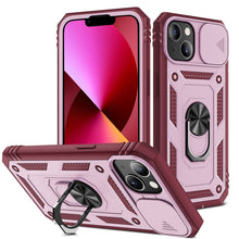 Load image into Gallery viewer, Sliding Camera Cover Design TPU + PC Protective Case with 360 Degree Rotating Holder &amp; Card Slot, For iPhone 13 mini, For iPhone 13, For iPhone 13 Pro, For iPhone 13 Pro Max