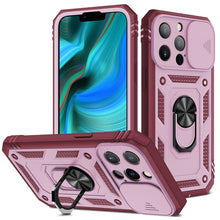 Load image into Gallery viewer, Sliding Camera Cover Design TPU + PC Protective Case with 360 Degree Rotating Holder &amp; Card Slot, For iPhone 13 mini, For iPhone 13, For iPhone 13 Pro, For iPhone 13 Pro Max