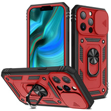 Load image into Gallery viewer, Sliding Camera Cover Design TPU + PC Protective Case with 360 Degree Rotating Holder &amp; Card Slot, For iPhone 13 mini, For iPhone 13, For iPhone 13 Pro, For iPhone 13 Pro Max