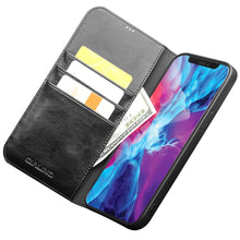 Load image into Gallery viewer, QIALINO Horizontal Flip Leather Case with Holder &amp; Card Slots &amp; Wallet, For iPhone 13, For iPhone 13 mini, For iPhone 13 Pro, For iPhone 13 Pro Max