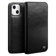 Load image into Gallery viewer, QIALINO Horizontal Flip Leather Case with Holder &amp; Card Slots &amp; Wallet, For iPhone 13, For iPhone 13 mini, For iPhone 13 Pro, For iPhone 13 Pro Max