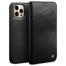 Load image into Gallery viewer, QIALINO Horizontal Flip Leather Case with Holder &amp; Card Slots &amp; Wallet, For iPhone 13, For iPhone 13 mini, For iPhone 13 Pro, For iPhone 13 Pro Max