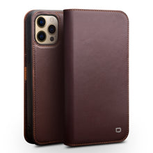 Load image into Gallery viewer, QIALINO Business Horizontal Flip Leather Case with Holder &amp; Card Slots &amp; Wallet, For iPhone 13 Pro, For iPhone 13 Pro Max, For iPhone 13, For iPhone 13 mini