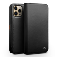 Load image into Gallery viewer, QIALINO Business Horizontal Flip Leather Case with Holder &amp; Card Slots &amp; Wallet, For iPhone 13 Pro, For iPhone 13 Pro Max, For iPhone 13, For iPhone 13 mini